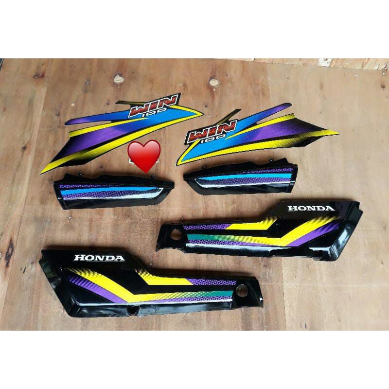 COVER BODY SET HONDA WIN 100 BODI SET HONDA WIN 100.