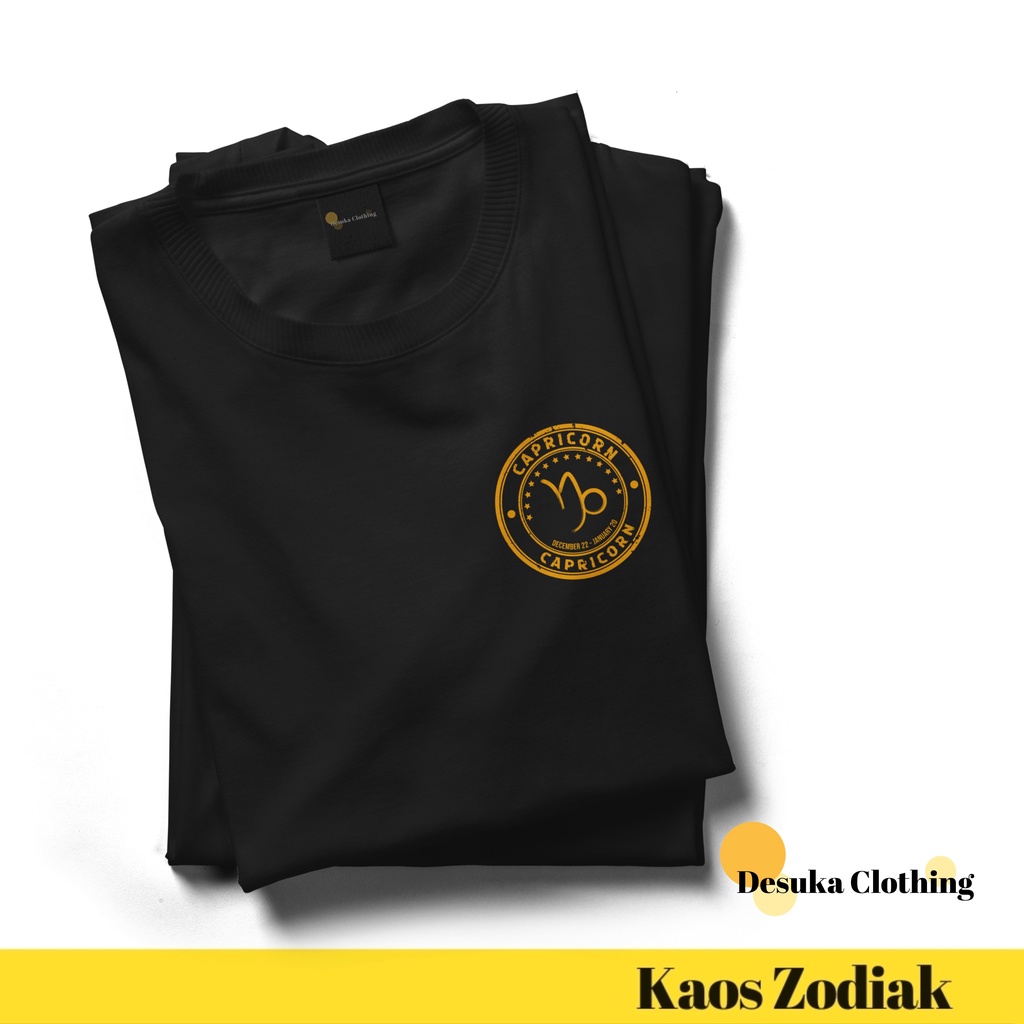 Kaos Zodiak Capricorn