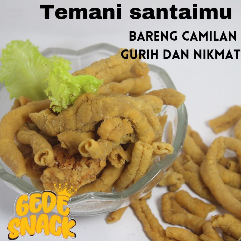 

usus crispy gurih 150gr