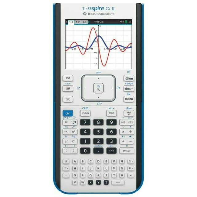 

Kalkulator/calculator/scentific/grafik/ilmiah TEXAS INSTRUMEN NSPIRE CXII#ORIGINAL&GARANSI TI