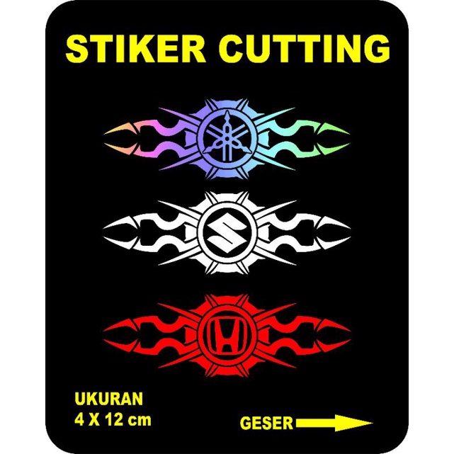 stiker logo tribal