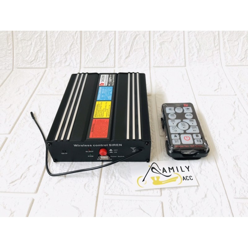 Modul sirine wireless SA5200 200 watt emergency sirine untuk motor dan mobil