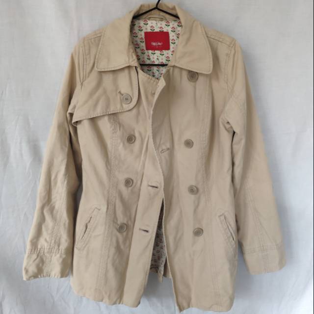 Preloved Mossimo Jacket Trench Coat / Jaket Mossimo