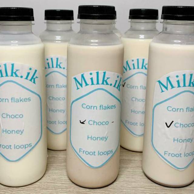 

Susu sereal ceral milk cornflakes honey frootloop choco koko crunch