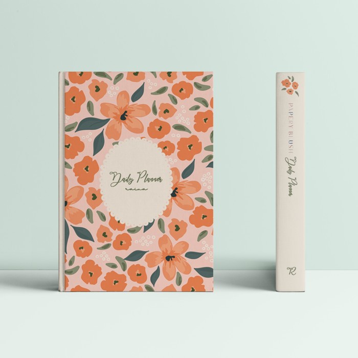 

[RESTOCK] Papery's Journal & Planner - Vintage Blossom