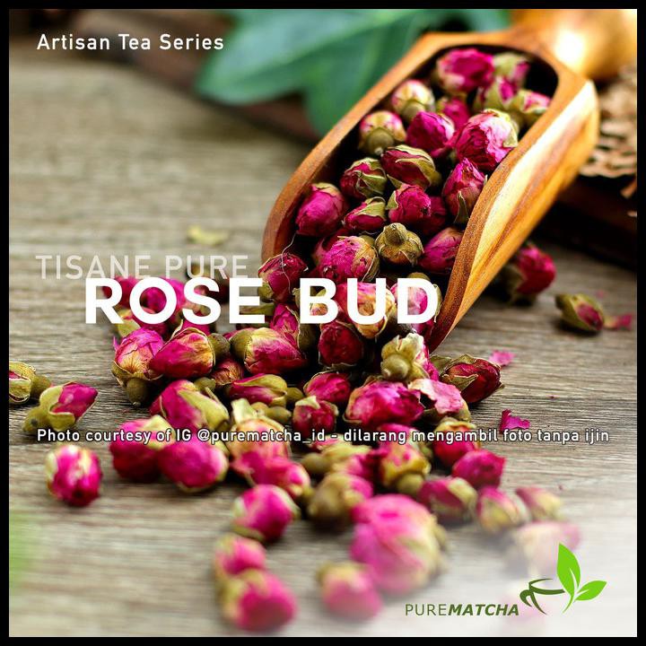

Artisan Tea Cafe - Pure Rose Bud 250G Bunga Mawar Kering Dried Rosebud
