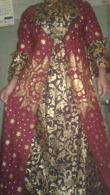 Baju Batik Couple Keluarga Seragam Batik Kondangan Atasan Wanita Gamis Batik Jessy Prada Keris