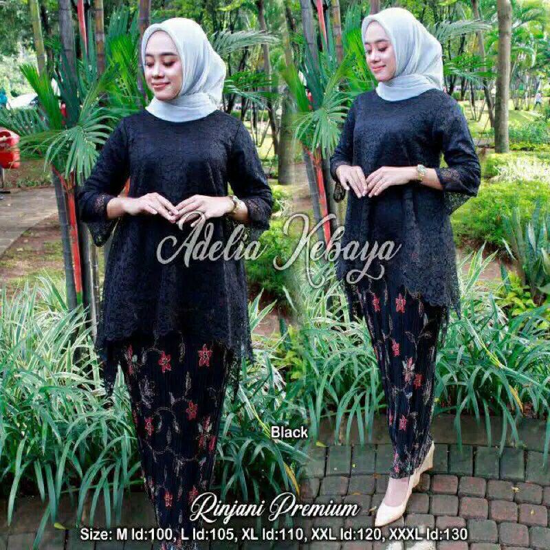 Kebaya Jumbo ld 130/Kebaya modern/Kebaya brokat Rinjani/Baju Kebaya/Kebaya pesta-3