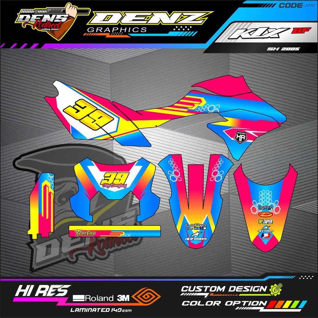 DECAL STICKER DTRACKER DTX9