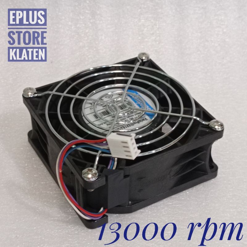 Kipas embpapst 9cm 4pin PWM 48V 50W 1A DC fan highspeed Germany KP108