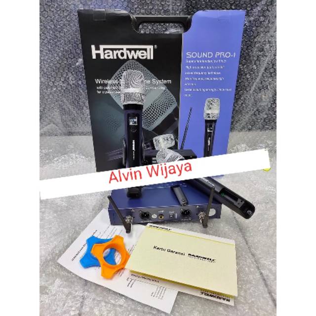 Mik wireless hardwell sound pro1 original resmi.