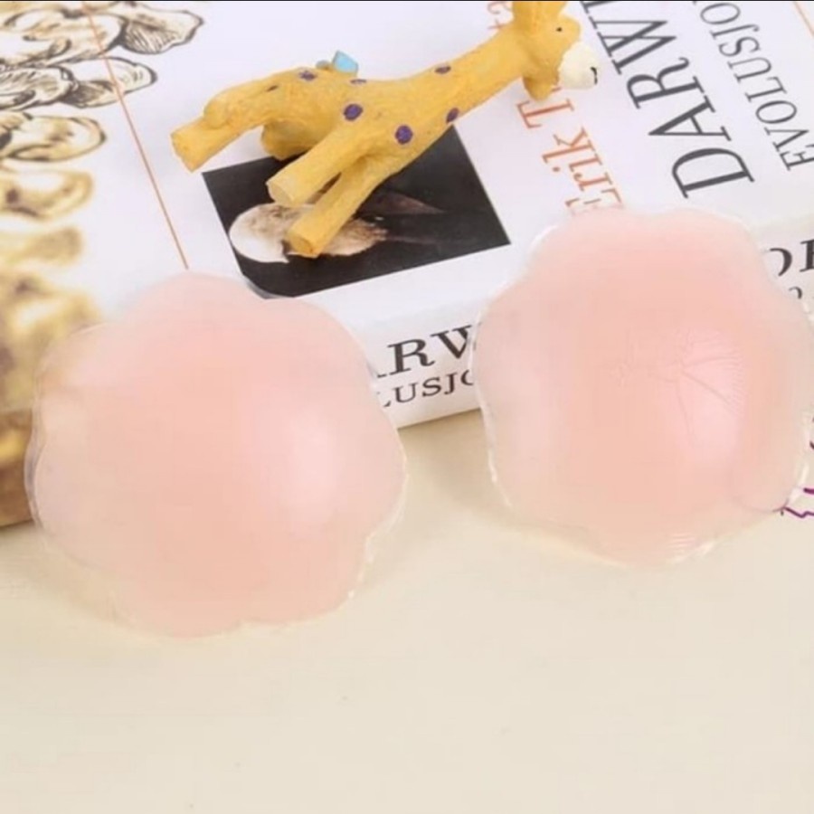 Bra Tempel Silikon Nipple Cover Pad Penutup Puting Susu Payudara Pesta