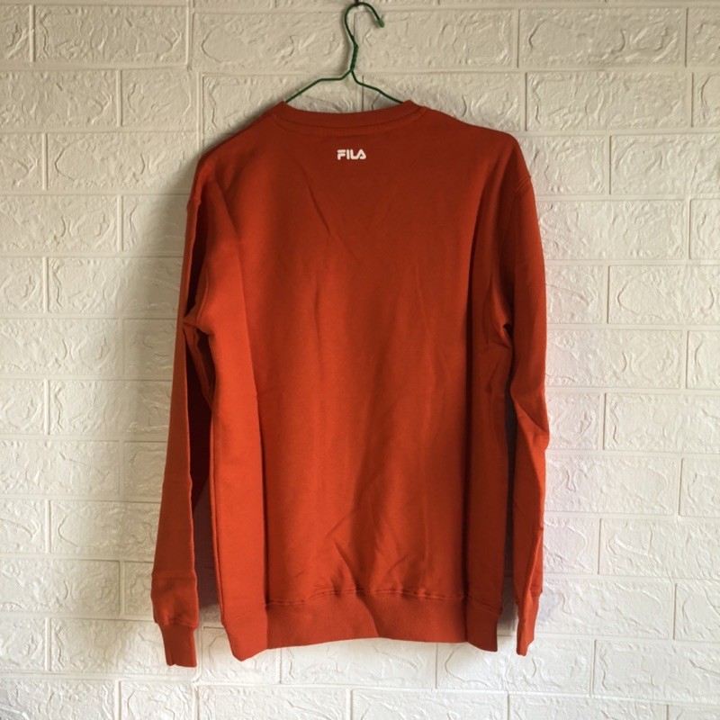 Crewneck Classic Fila Orange