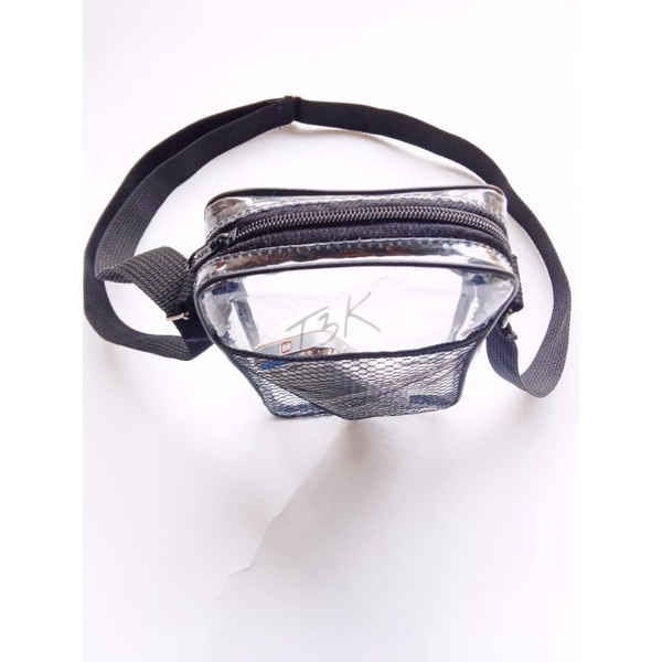 crossbody bag transparant tas transparant slempang
