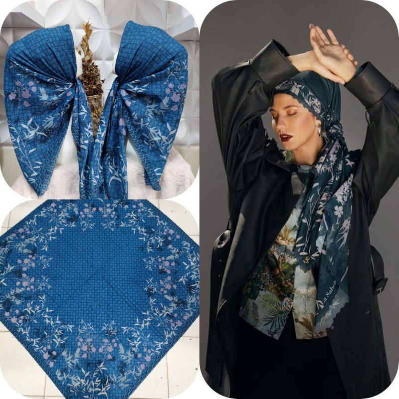 hijab voal segiempat motif like lasabelle