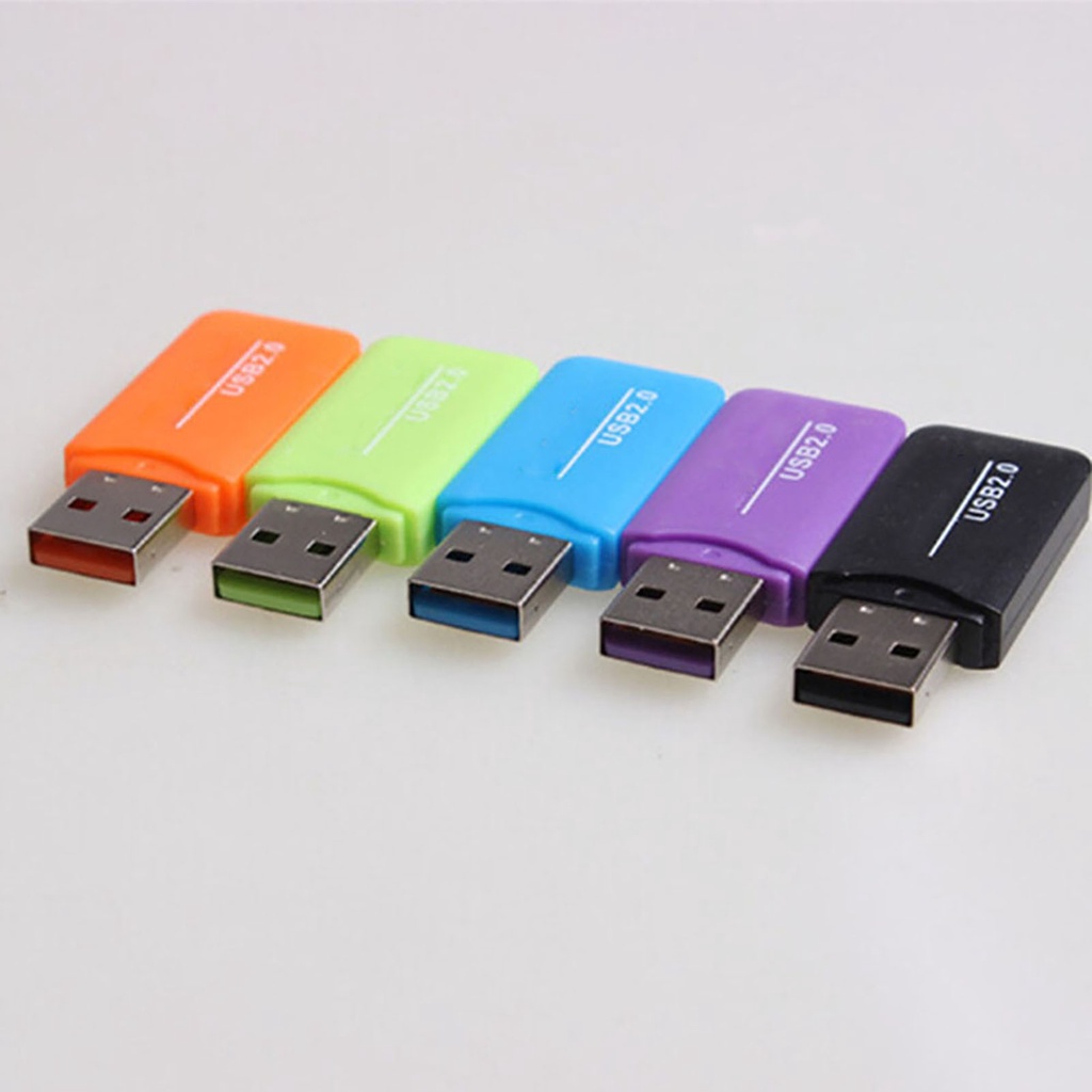 Adaptor Card Reader Memori TF Micro Digital Mini USB 2.0 Untuk Laptop