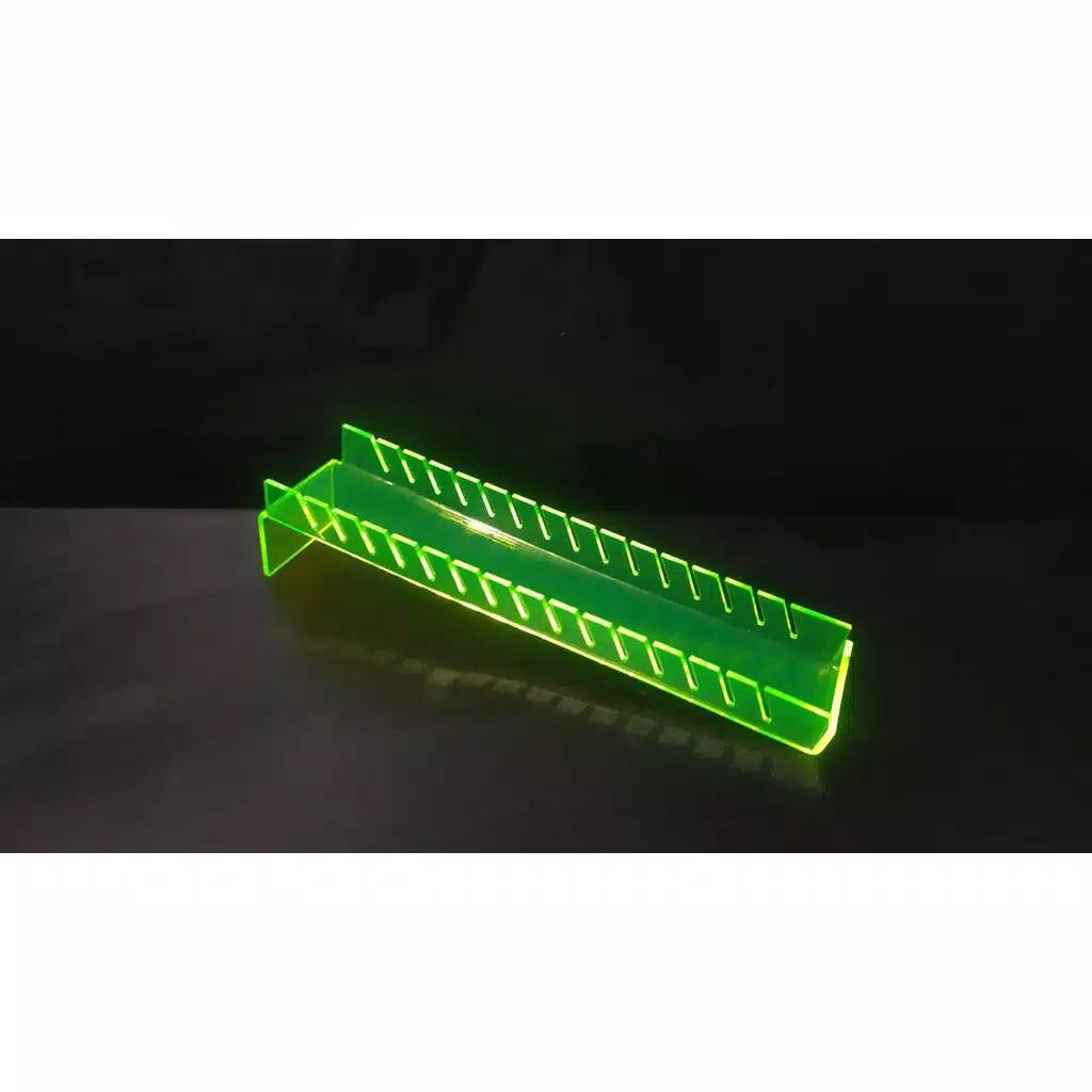 TEMPAT DUDUKAN VOUCHER AKRILIK 15 SLOT