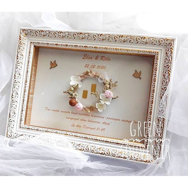 Download Figura 3d Frame 3d Scrapbook Dried Flower Gift In Frame Mahar In Frame Shopee Indonesia