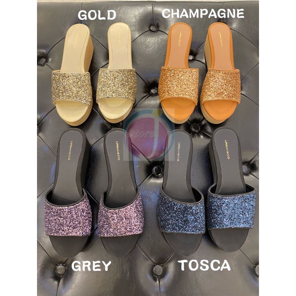 SANDAL WEDGES URBAN N CO ELNITA #SANDAL WEDGES WANITA