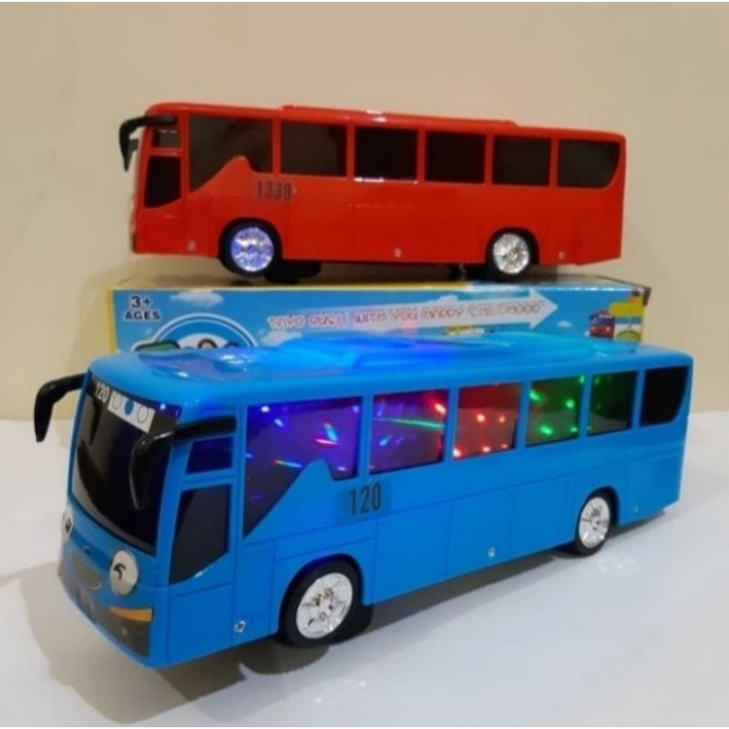 MAINAN MOBIL TAYO BUS TAYO BIS TAYO LAMPU DAN MUSIK MAINAN ANAK MOBIL TAYO BATERAI