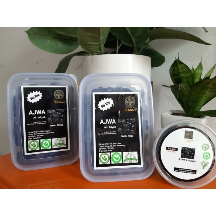 

1kg Kurma Ajwa Madinah Besar (Jumbo) Premium