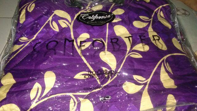 Promo Bedcover Saja California 200x200 Balena Mirah Moala Paris Rosea Geo - 180 King 160 Queen Bc