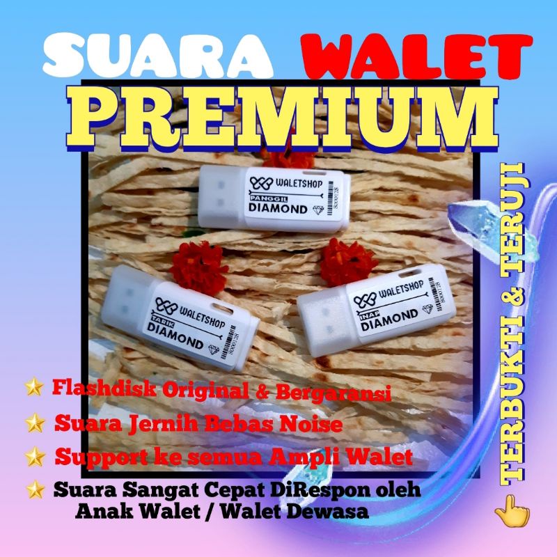 SUARA WALET SUPER DIAMOND ( PANGGIL - TARIK - INAP ) FULL SET