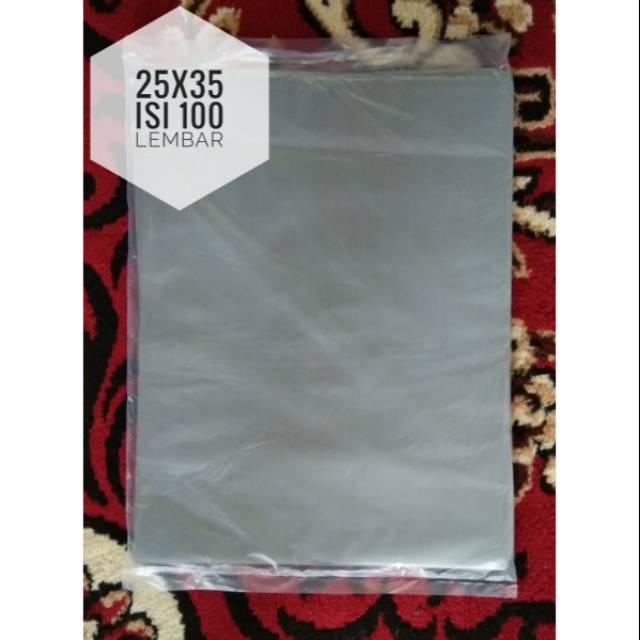 Plastik packing/plastik olshop/plastik plong/HD TANPA PLONG 25x35