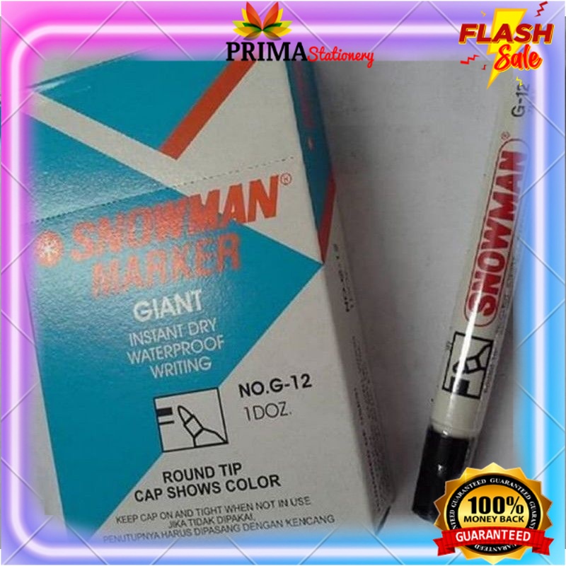 

Spidol Snowman Marker ori 100%