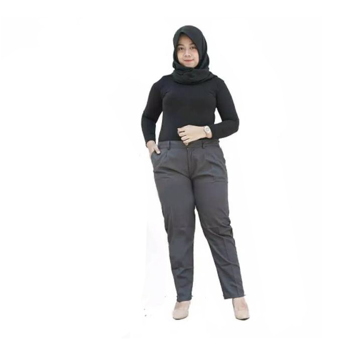 BAGGY PANTS PREMIUM AMERICAN DRILL CELANA PANJANG WANITA CELANA KANTOR KERJA TERLARIS