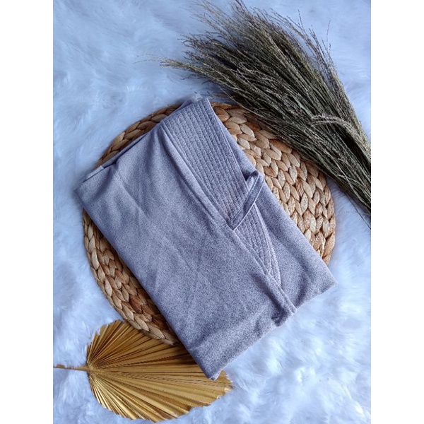 (AL-DHANS BERGO PED) HIJAB INSTAN BERGO PAD - JILBAB BERGO AD - JERSEY IRISH-Abu muda