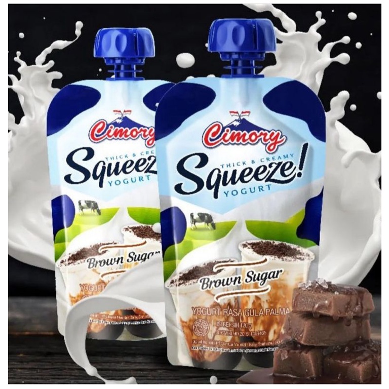 

PROMO TERBATAS TERMURAH 12.000!! READY! TERBARU! CIMORY SQUEEZE BROWN SUGAR NEW YOGHURT VIRAL YOGURT ENAK MURAH