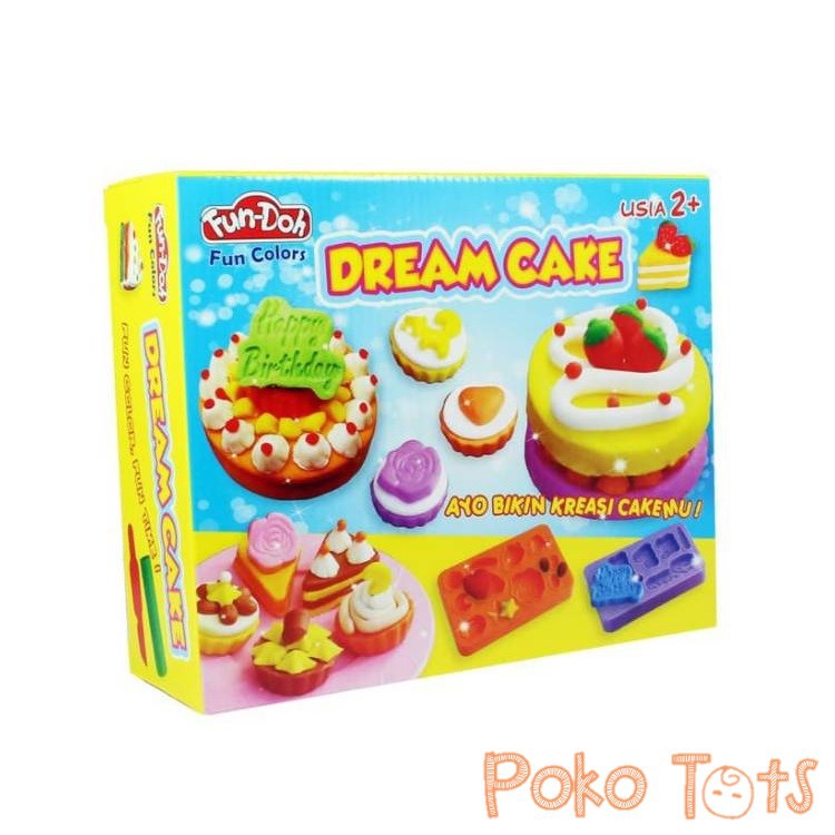 Fun-Doh Dream Cake Mainan Anak Play Doh Fun Doh