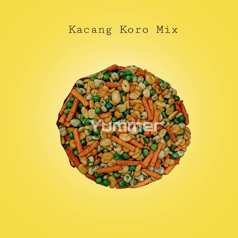 

Camilan kacang koro mix l kacang polong mix l campur koro keju balado pangpang pedas