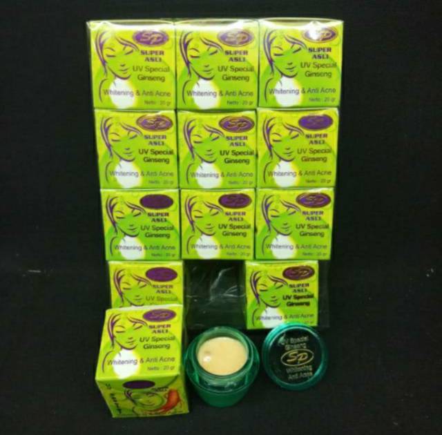 Cream sp ginseng tutup timbul Lusinan