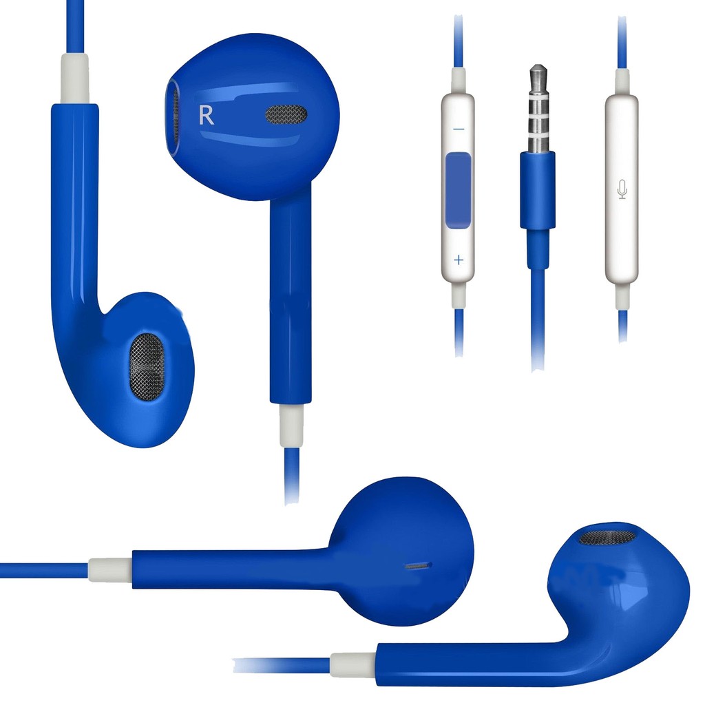 Earphone general Cocok untuk iphone dan android Handsfree Compatible for iphone / Headset compatible for iphone  - Colour