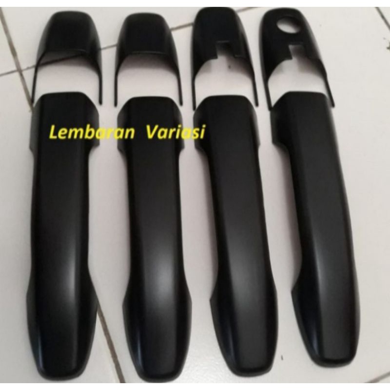 Handle Mobil RAIZE Cover Handle Hitam Pelapis Gagang Pintu Raize