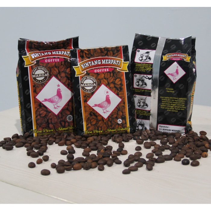 

Ds0Ds1D Kopi Marga 250Gr Kopi Bubuk Bintang Merpati Robusta Arabica Blend 100% Ds20X11