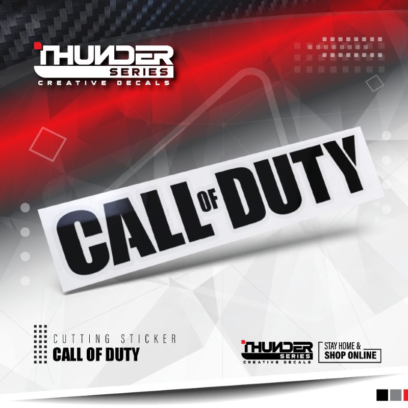 

Stiker Call Of Duty | Cutting Sticker Call Of Duty