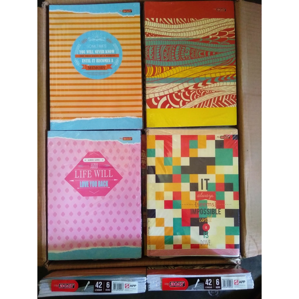 

MURAH Buku BigBoss 42 lbr (6 pcs)