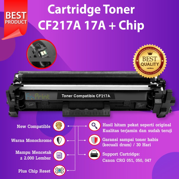 Toner Cartridge Compatible HP 17A CF217A Printer M130fw M102a M130a