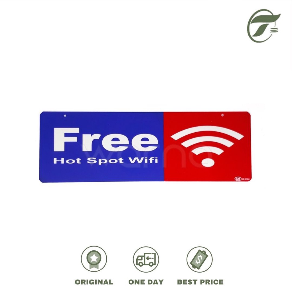 

PLAKAT BESAR WARNA FREE HOT SPOT WIFI LB 412 C GM