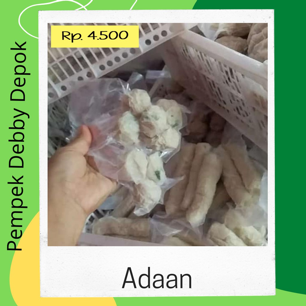 

Pempek Debby Depok | Pempek Palembang Adaan Satuan | Mpek mpek Frozen Food Halal