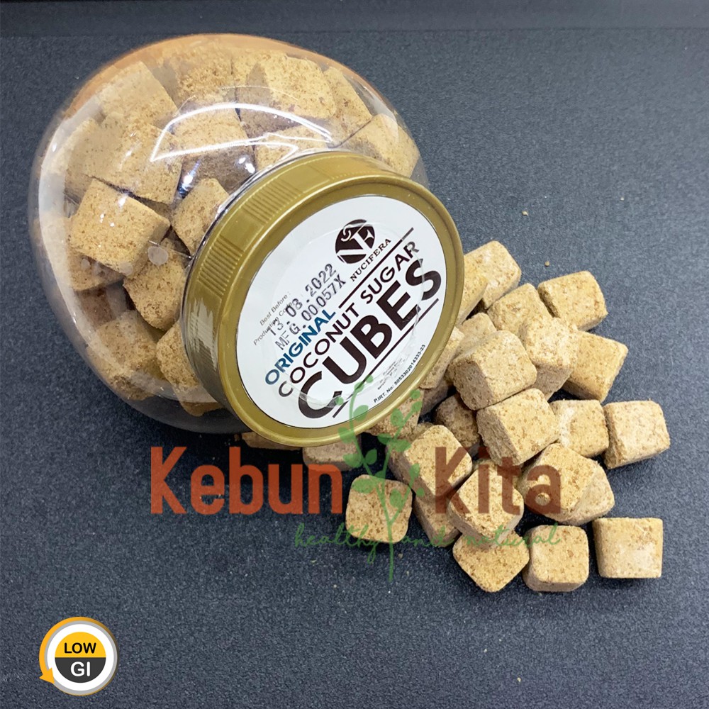 

Original Coconut Sugar Cubes 250gr (Gula Kelapa Kotak)