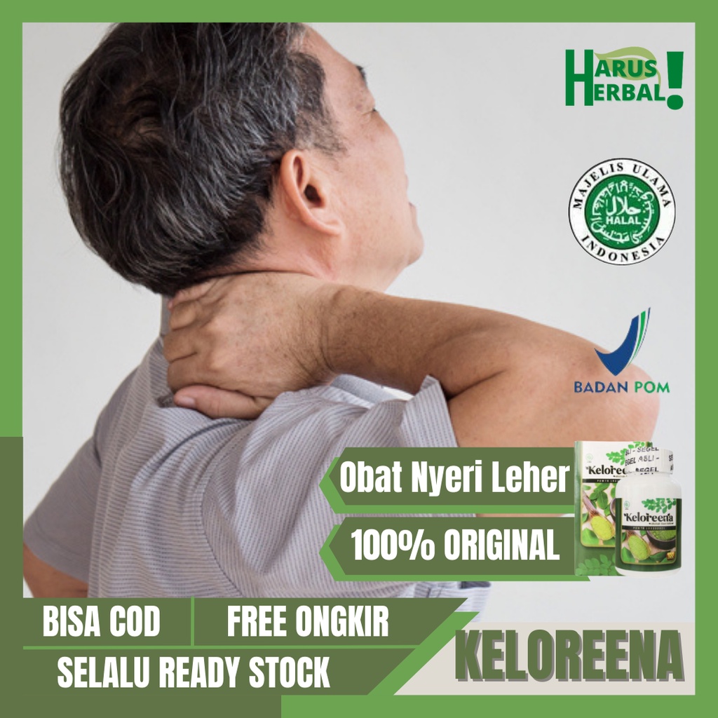 Obat Sakit/Nyeri Leher, Obat Saraf Kejepit/Terjepit, Obat Nyeri Tengkuk, Obat Leher Pegal, Obat Saki