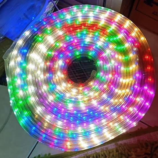 Lampu strip selang rgb 2835 / 5050 Lampu rgb selang bulat selang rgb kotak 10 meter 10m 10meter RGB