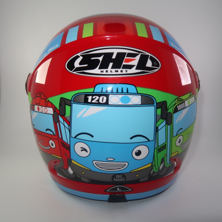 Helm anak SNI Tayo Car Village Red Shopee Indonesia Helm anak SNI Tayo Car Village Red Shopee Indonesia