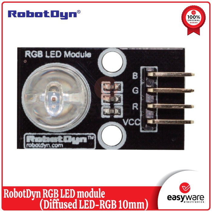 RobotDyn RGB LED module (Diffused LED-RGB 10mm)