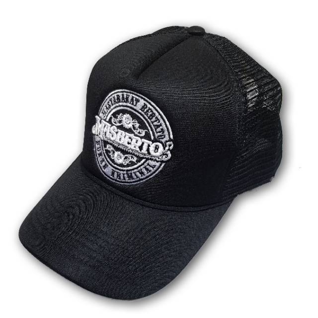Topi Trucker Masberto Logo Bdr Original