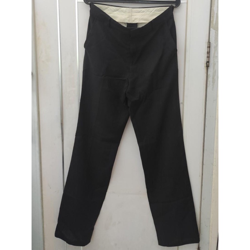 Celana Panjang Kain Hitam Pria